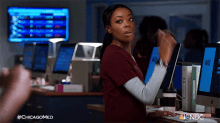 Im On It Dr Vanessa Taylor GIF - Im On It Dr Vanessa Taylor Chicago Med GIFs