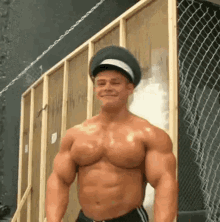alexey lesukov posing bodybuilder