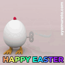 Happy Easter Art GIF