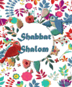 Shabbat Shalom Sticker - Shabbat Shalom Stickers
