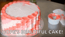 Ombre Cake GIF - Ombre Cake Dessert GIFs