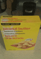 Peanut Butter Sandwich Crackers No Name GIF - Peanut Butter Sandwich Crackers No Name Snacks GIFs