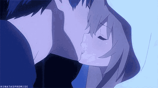 Anime Kiss Beijo Anime GIF - Anime Kiss Beijo Anime - Discover & Share GIFs