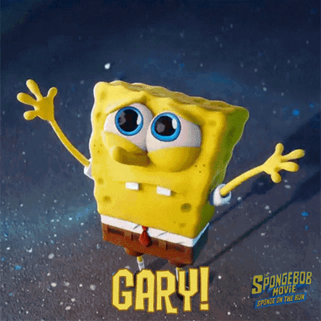 Gary Spongebob Squarepants GIF - Gary Spongebob Squarepants The Spongebob Movie GIFs