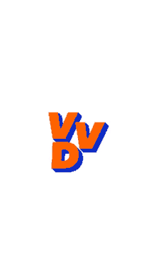 vvd mark logo sticker nederland