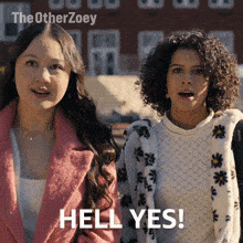 Hell Yes The Other Zoey GIF - Hell Yes The Other Zoey Yeah GIFs