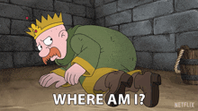where am i king z%C3%B8g john dimaggio disenchantment what is this place