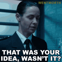 That Was Your Idea Wasnt It Vera Bennett GIF