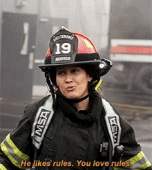 Station19 Andy Herrera GIF - Station19 Andy Herrera He Likes Rules GIFs