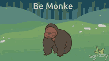 monkey animation