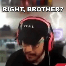 Right Brother Jaredfps GIF - Right Brother Jaredfps Do You Agree My Friend GIFs