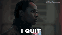 I Quit Roberta Draper GIF - I Quit Roberta Draper The Expanse GIFs