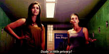 The Lying Game Emma And Sutton GIF - The Lying Game Emma And Sutton Dude A Little Privacy GIFs