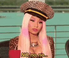 No Way Nicki Minaj GIF - No Way Nicki Minaj Serious GIFs