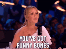 Youve Got Funny Bones Hilarious GIF - Youve Got Funny Bones Hilarious Jokes GIFs