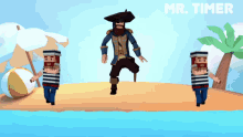Mr Timer Pirate GIF - Mr Timer Timer Pirate GIFs