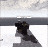 a screenshot of a video game that says " what ru doing online anyways i thought u left "