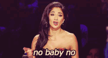 No GIF - No Nicole Scherzinger No Baby No GIFs