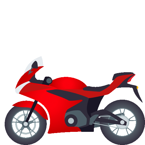 Motorcycle Travel Sticker - Motorcycle Travel Joypixels Stickers