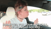 Submitted For Your Approval Midnight Society GIF - Submitted For Your Approval Midnight Society For Your Consent GIFs