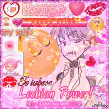 a collage of images with the words " i love my wife " at the top
