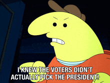 I Knew The Voters Didn'T Actually Pick The President Charlie GIF - I Knew The Voters Didn'T Actually Pick The President Charlie Smiling Friends GIFs