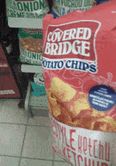Covered Bridge Homestyle Ketchup GIF - Covered Bridge Homestyle Ketchup Ketchup Chips GIFs