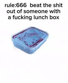 Rule 666 Lunch Box GIF - Rule 666 Lunch Box Lunch Time GIFs