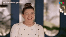 Que Risa Estefania GIF - Que Risa Estefania Masterchef Argentina GIFs