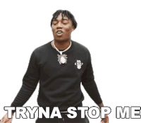Tryna Stop Me Fredo Bang Sticker - Tryna Stop Me Fredo Bang Oppanese Song Stickers