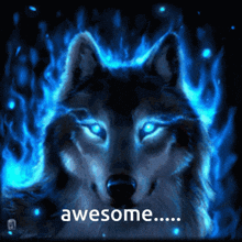 Awesome Wolf GIF