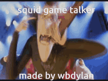 Squid Game Talker Sg12345talker GIF - Squid Game Talker Sg12345talker Wbdylan GIFs