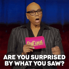 Are You Surprised By What You Saw Rupaul GIF