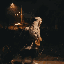Walking In The Rain Barbarian GIF - Walking In The Rain Barbarian Walking Home GIFs