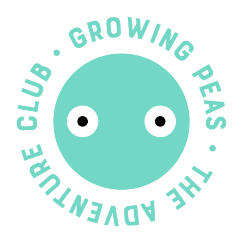 Grow Pea Sticker - Grow Pea Gardening Stickers