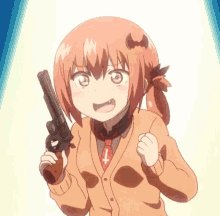 satania gabriel dropout gun anime
