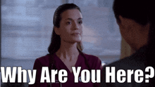 Chicago Med Natalie Manning GIF - Chicago Med Natalie Manning Why Are You Here GIFs