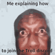 Black Man Spitting Facts About Troll Server Discord Invite GIF