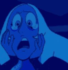 Blue Diamond Cry GIF - Blue Diamond Cry Steven Universe GIFs