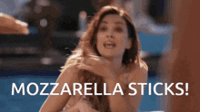 Mozzarella Sticks Carina Deluca GIF - Mozzarella Sticks Carina Deluca Carina Deluca Mozzarella Sticks GIFs