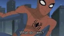 The Spectacular Spider Man What Do I Win GIF - The Spectacular Spider Man What Do I Win What Did I Win GIFs