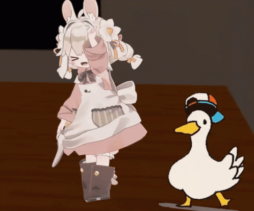 The Duck Of Death And His Maid Anime GIF - The Duck Of Death And His Maid  Anime Duc And Alice - Discover & Share GIFs