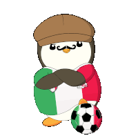 Soccer Italy Sticker