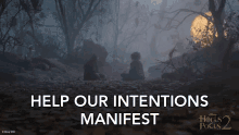 Help Our Intentions Manifest Izzy GIF