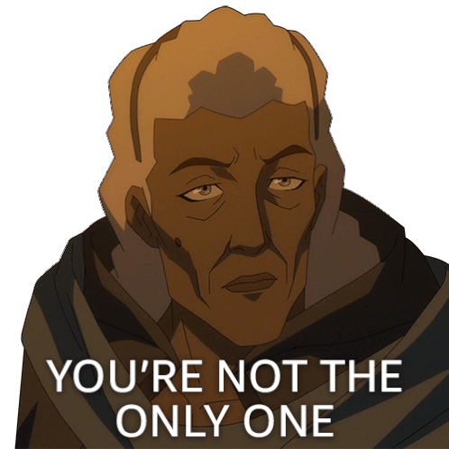 Youre Not The Only One Keeper Yennen Sticker - Youre Not The Only One Keeper Yennen The Legend Of Vox Machina Stickers