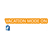 Vacation Mode On Holiday Sticker - Vacation Mode On Vacation Mode Holiday Stickers