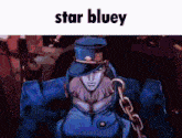 Star Bluey Jojo GIF - Star Bluey Jojo Star Platinum GIFs