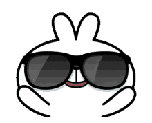 Spoiled Rabbit Sunglasses GIF - Spoiled Rabbit Sunglasses Cool GIFs