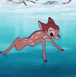Bambi On Ice GIFs | Tenor