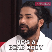 He'S A Dead Body Anurag Dobhal GIF - He'S A Dead Body Anurag Dobhal Pinkvilla GIFs